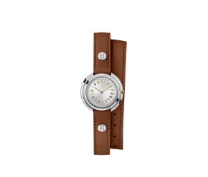 Buy Furla Icon Shape Quartz Watch In Stainless Steel With Silver Dial Brown (29.5MM) at Sasom – Authentic and Ready to Ship