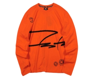 Buy Futura Laboratories Signature L/S Tee Orange at Sasom – Authentic and Ready to Ship