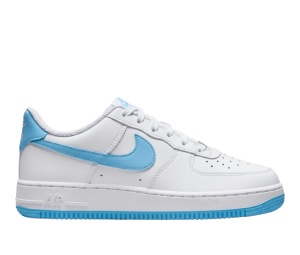 Buy Nike Air Force 1 Low White Aquarius Blue GS at Sasom – Authentic and Ready to Ship