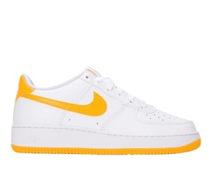 Buy Nike Air Force 1 Low Top Skateboarding White Yellow Teenagers at Sasom – Authentic and Ready to Ship