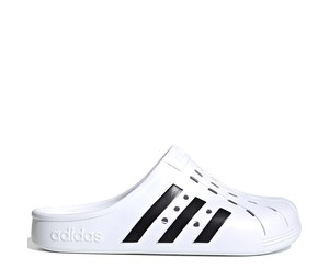 Buy adidas Adilette Clog White Black at Sasom – Authentic and Ready to Ship