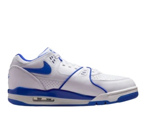 Buy Nike Air Flight 89 Anti Slip Wear Resistant Low Top Vintage Basketball Shoes Unisex White Blue at Sasom – Authentic and Ready to Ship