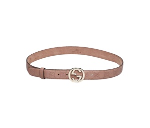 Buy Gucci Guccissima Leather Belt Dark Pink at Sasom – Authentic and Ready to Ship
