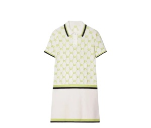 Buy Gucci Intarsia Polo Dress White Green (W) at Sasom – Authentic and Ready to Ship