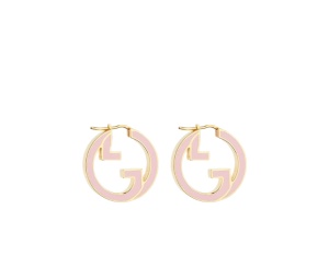 Buy Gucci Blondie Hoop Earrings Pink at Sasom – Authentic and Ready to Ship
