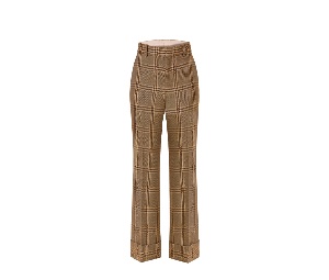 Buy Gucci Wide Leg Trousers Beige Brown (Women's) at Sasom – Authentic and Ready to Ship