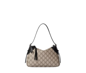 Buy Gucci GG Emblem Small Shoulder Bag Beige at Sasom – Authentic and Ready to Ship