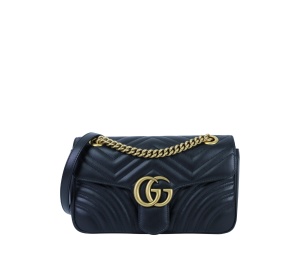 Buy Gucci Gg Marmont Medium Shoulder Bag Black at Sasom – Authentic and Ready to Ship