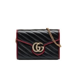 Buy Gucci GG Marmont Torchon Wallet on Chain Black at Sasom – Authentic and Ready to Ship