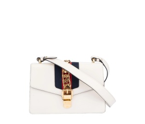 Buy Gucci Gucci Small White Sylvie Shoulder Bag at Sasom – Authentic and Ready to Ship