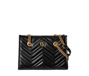 Buy Gucci GG Marmont Small Tote Bag Nero at Sasom – Authentic and Ready to Ship