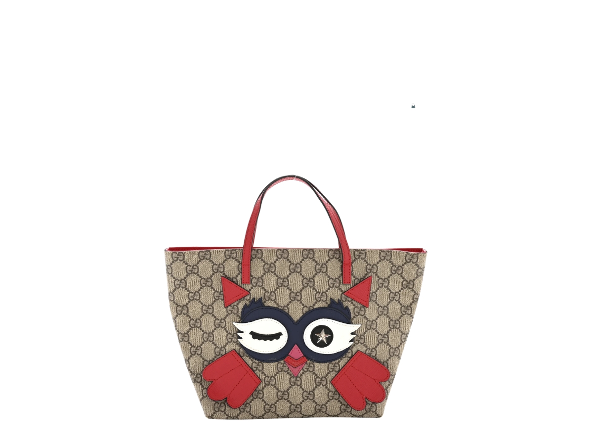 Buy Gucci Kids Owl Tote Beige at Sasom – Authentic and Ready to Ship