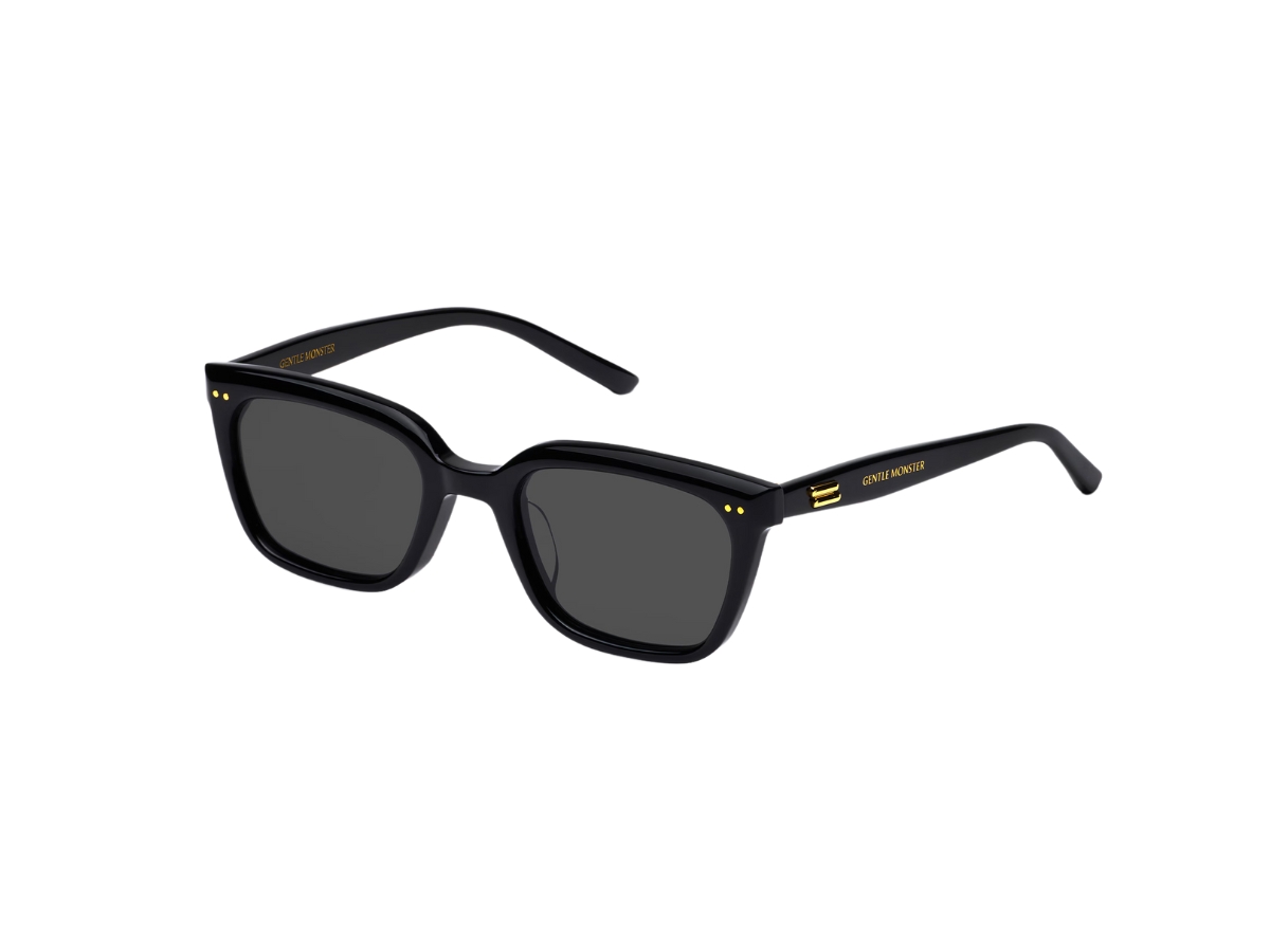 Gentle Monster Breezebe 01 In Black acetate frame With Gray