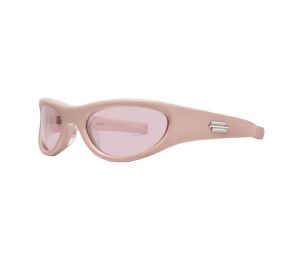 Gentle Monster Jennie - Cheveux De Nini P7 In Pink Acetate Frame With Pink Lenses