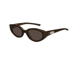 Gentle Monster Jennie - Fish Tail BR3 In Brown Acetate Frame With Brown Lenses