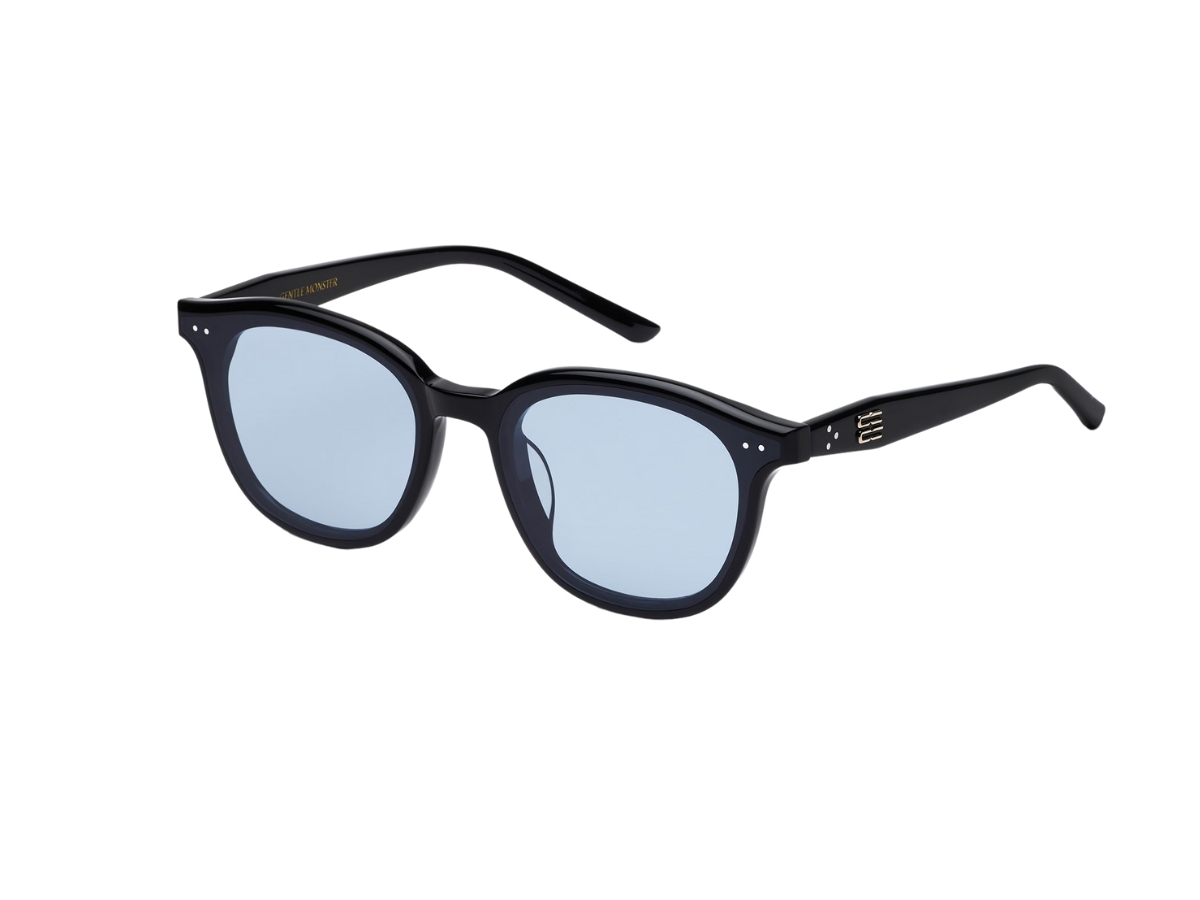 Gentle Monster Jude 01(BL) In Black acetate frame With Blue