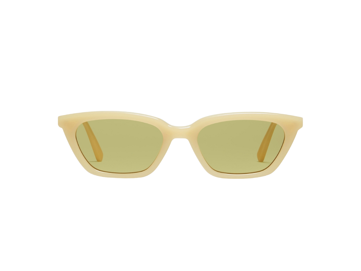小物 GENTLE MONSTER Loti Y1 Gentle Monster Loti Y1 Sunglasses In Olive Lenses With Silver