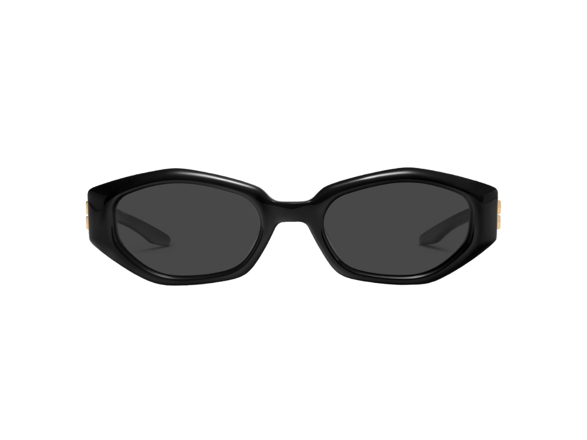 Gentle Monster Miro 01 In Black acetate frame With Gray lenses