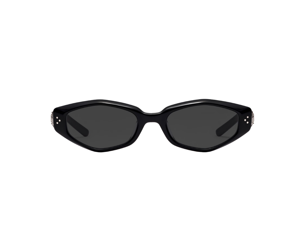 Gentle Monster Vegax 01 In Black Acetate Frame With Gray Lenses