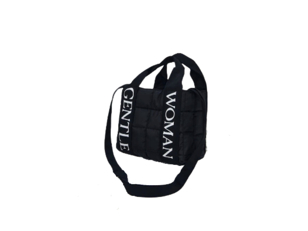 【Gentlewoman】HOLLYWOOD PUFFER BAG ブラック トートバッグ GENTLEWOMAN☆HOLLYWOOD PUFFER BAG バッグ 日本未入荷