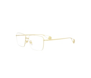 Buy Gucci Rectangle Frame Metal Sunglasses Gold Transparent Lens at Sasom – Authentic and Ready to Ship