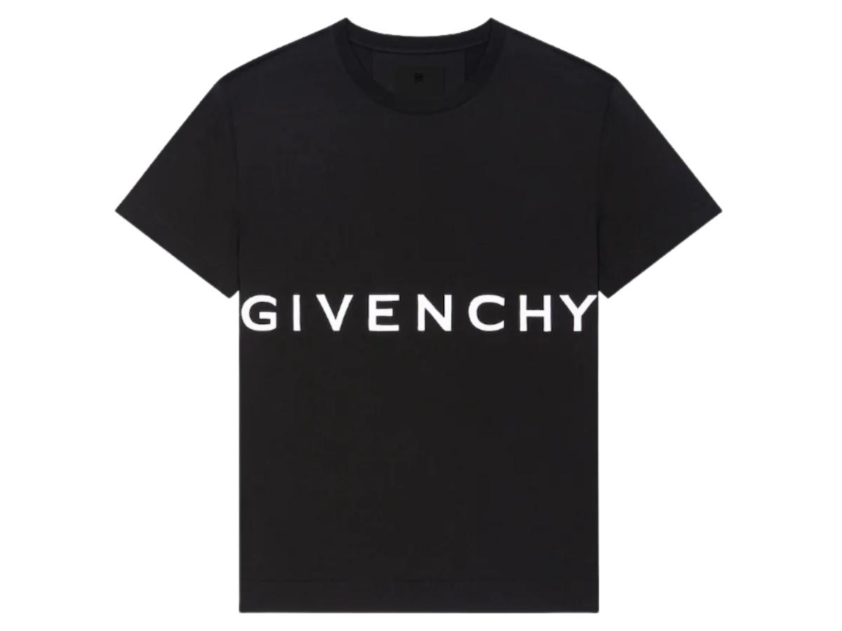 SASOM | เสื้อผ้า Givenchy 4G Embroidered Oversized T-Shirt Black