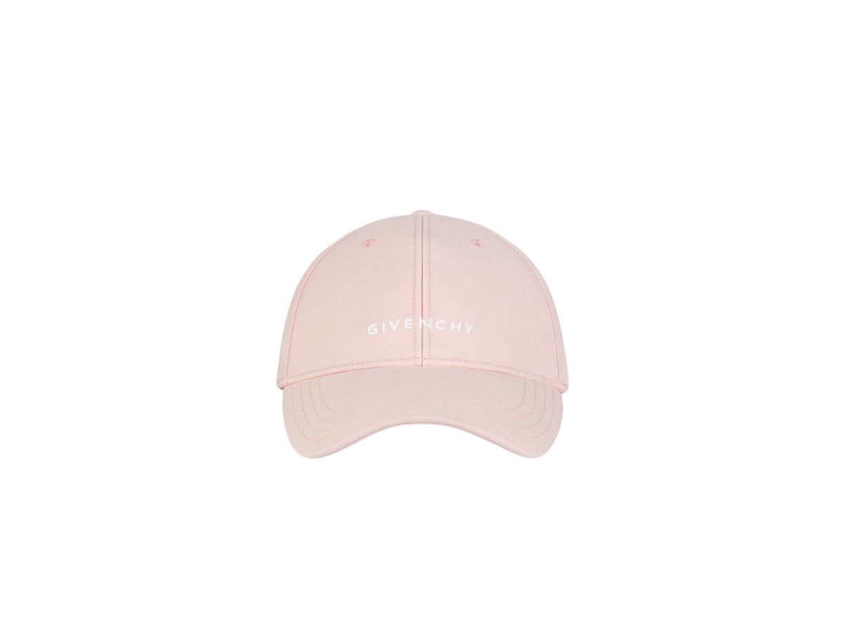 Givenchy Embroidered Cap In Cotton Light Pink | ของแท้ display picture 1
