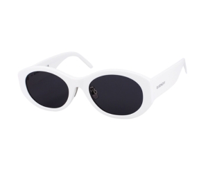 Givenchy GV40020F-21A-55 Sunglasses In White Acetate Frame With Grey Lenses