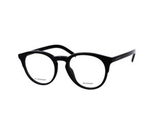 Givenchy GV50001I-001-51 Glasses In Black Acetate Frame With Mirror Lenses