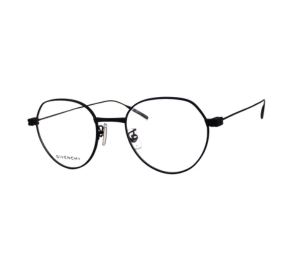 Givenchy GV50034U-002-49 Glasses In Black Metal Frame With Mirror Lenses