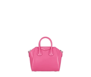 Buy Givenchy Micro Antigona Bag In Smooth Box Leather With Silvery-Finish Metal Neon Pink at Sasom – Authentic and Ready to Ship