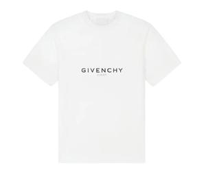 Givenchy Reverse Slim Fit T-Shirt White (Small Black 4G)