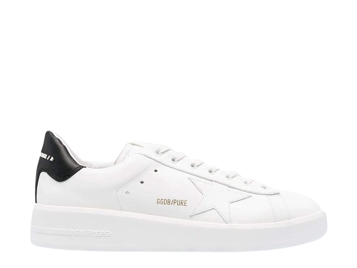 Golden Goose Purestar Sneakers White Black Heel Tab (W)