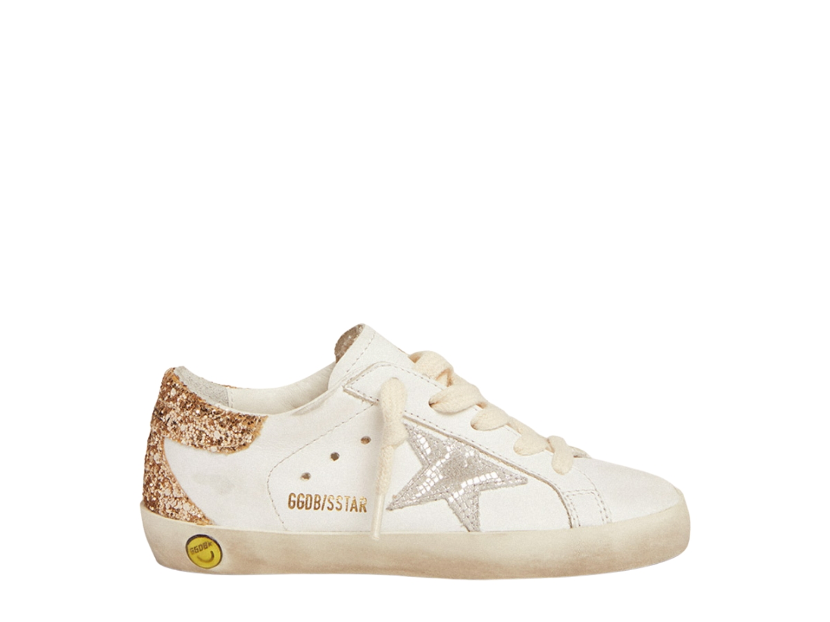 SASOM | shoes Golden Goose Superstar Sneakers Snake Print Silver Metallic Leather  Star and Gold Glitter Heel Tab (GS) Check the latest price now!