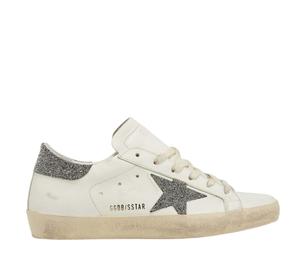 GOLDEN   STARTER ホワイト×シルバー　35 レディース Startar レザースニーカー | Golden Goose