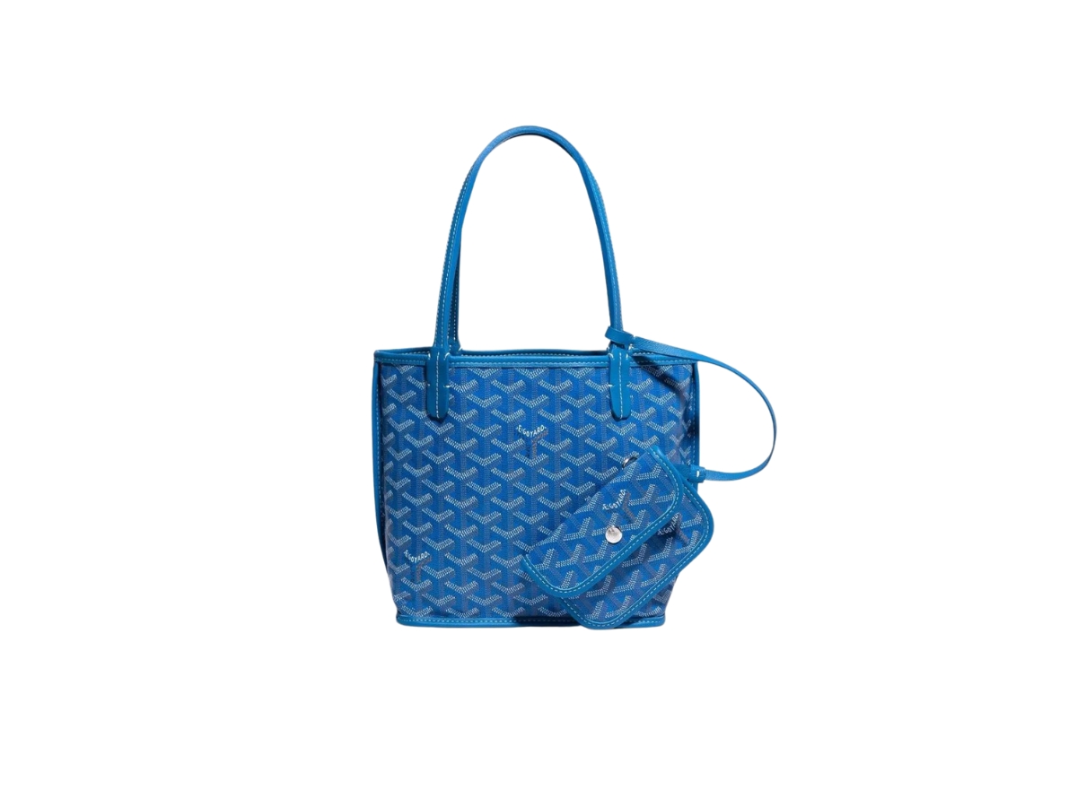mini blue goyard bag