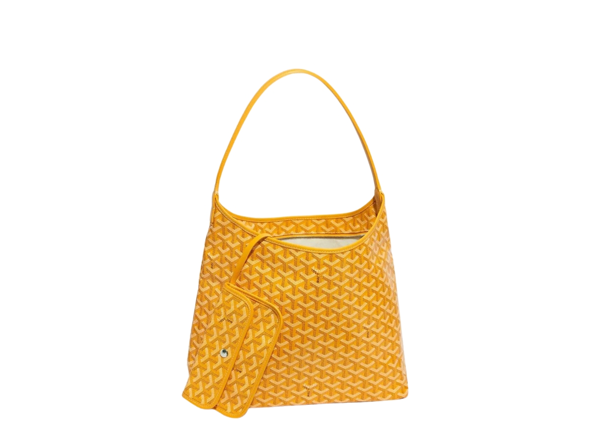 Luxury Brand Goyard Bohème Hobo Bag Yellow