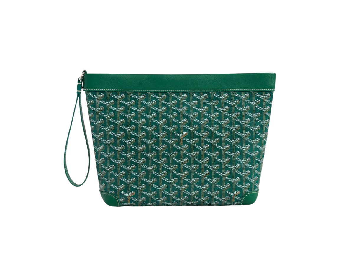 Goyard Conti Pouch Green