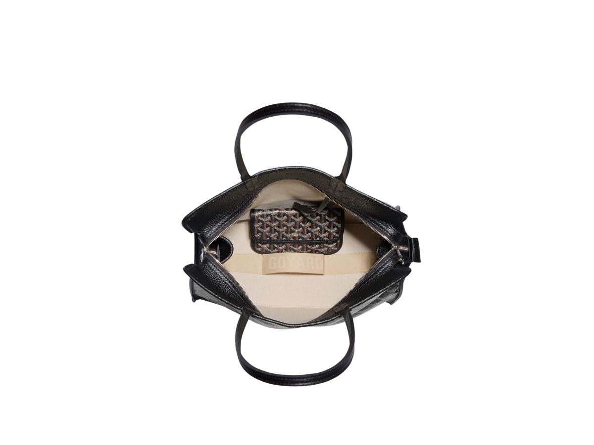 Goyard Hardy handbag in monogram canvas. Black Leather Cloth ref.201433 -  Joli Closet