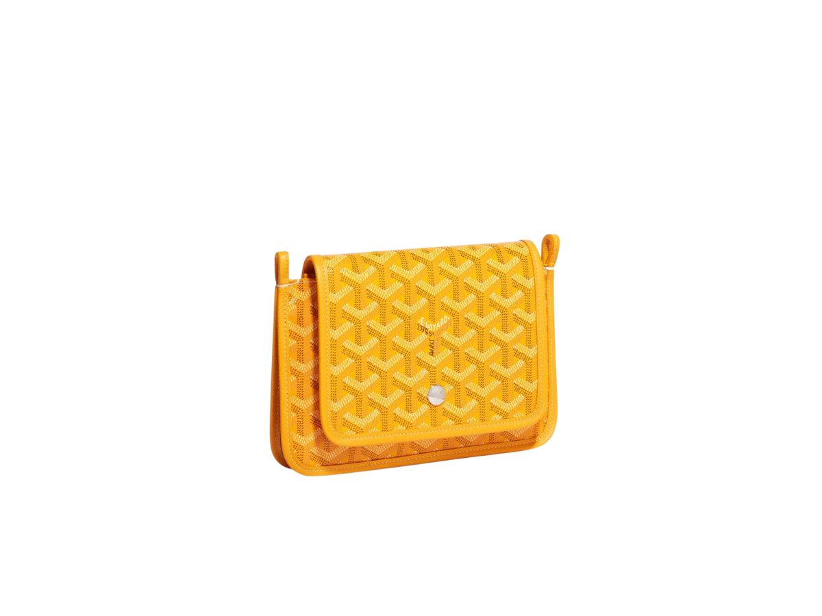 Goyard, Accessories, Goyard Yellow Goyardine Pouch Clutch Wallet