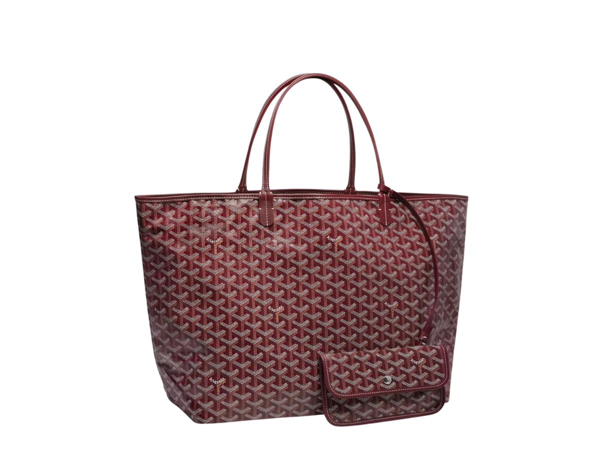 Goyard - Saint Louis GM Calfskin and Canvas Tote Bag