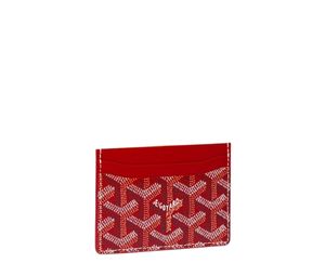 Goyard Saint-Sulpice Card Wallet Red
