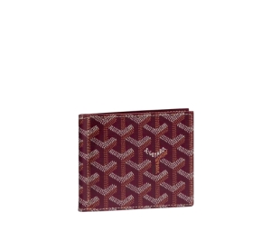 Goyard Red Goyardine Canvas & Vauzelles Calfskin Saint-Sulpice