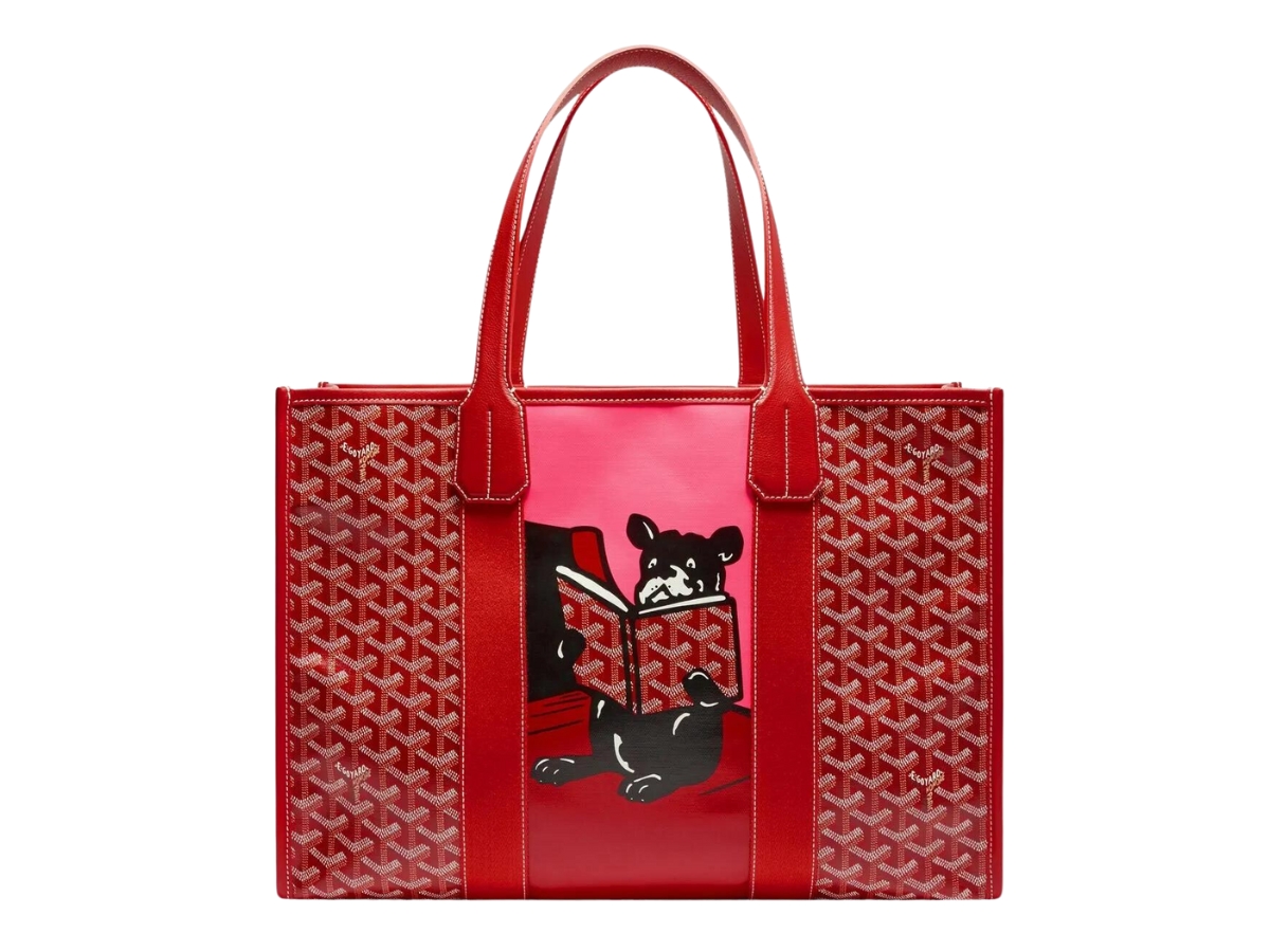 Goyard, Bags, Brand New Goyard Villette Red Tote