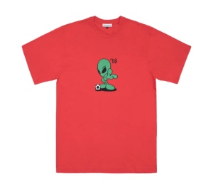 Buy Gosha Rubchinskiy Alien Oversize T-Shirt Red at Sasom – Authentic and Ready to Ship