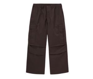 Gu Super Wide Cargo Pants Dark Brown