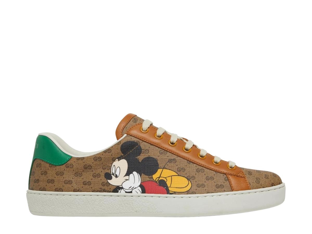 SASOM | shoes Gucci Ace Low Disney Mickey Mouse Beige Check the latest ...