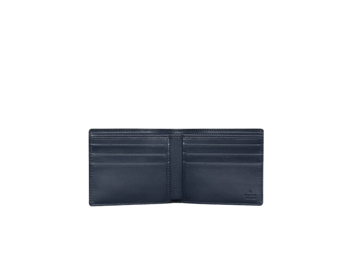 Gucci Bifold Wallet MicroGuccissima Blue