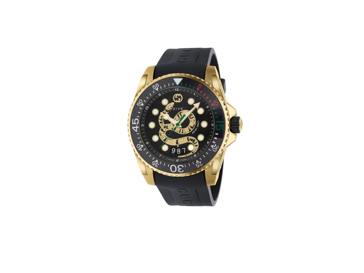 https://d2cva83hdk3bwc.cloudfront.net/gucci-dive-watch-45mm-in-black-dial-with-yellow-gold-snake-1.jpg