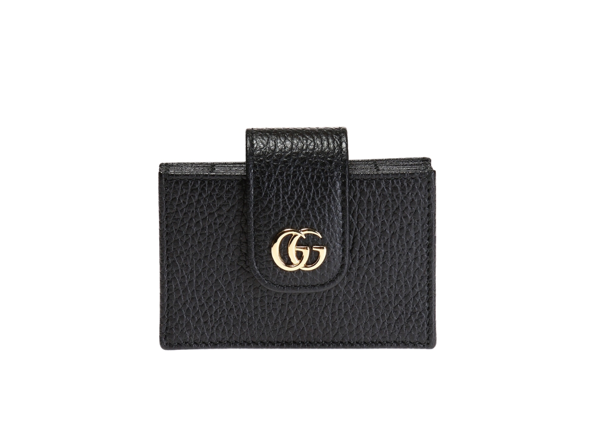 Gucci White GG Marmont Card Holder Gucci